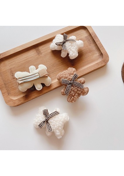 Adet Yeni Yürümeye Başlayan Çocuklar Ayı Sevimli Saç Tokası Çocuklar Çocuklar Için Bebekler El Yapımı Kızlar Saç Klipleri Moda Saç Aksesuarları Tokalarım Şapkalar (Yurt Dışından) fiyatları