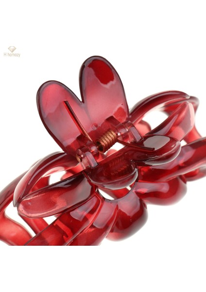 3 Adet Büyük Çiçek Vintage Şeker Renk Charm Akrilik Klipler Süsleme (Yurt Dışından) modelleri