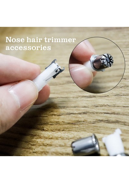 Adet Elektrikli Tıraş Makinesi Tıraş Makinesi Burun Düzeltici Kafaları Burun Saç Kesici Burun Düzeltici Yedek Kafa Paslanmaz Çelik Bıçak (Yurt Dışından) indirimleri