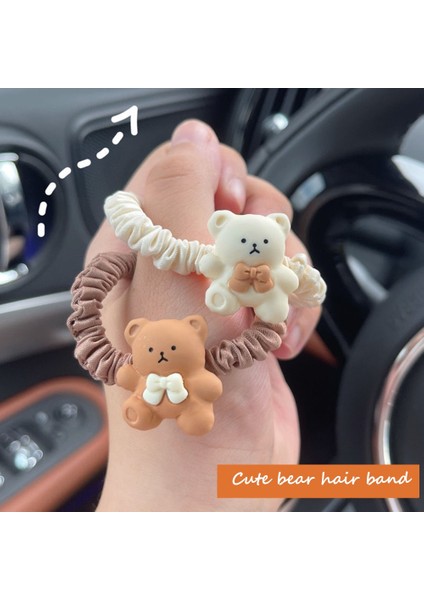 Adet/takım Sevimli Ayı Saç Elastik Bağları Karikatür Saç Halat At Kuyruğu Saç Tutucu Saç Aksesuarları Kız ve Kadınlar Için (Yurt Dışından) fiyatları