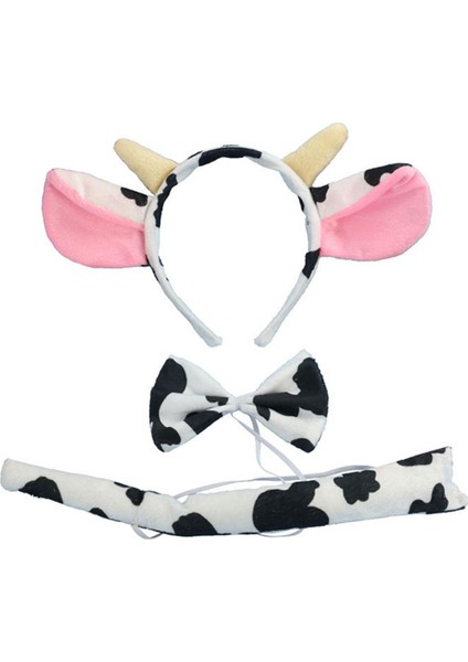 Hayvan Süt Kulak Şapkalar Süt Sığır Inek Hairband Parti Favor Kostüm Cosplay (Yurt Dışından)