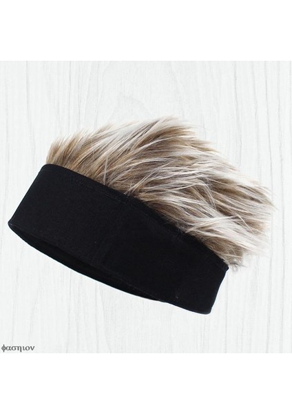 Erkek Kadın Güneşlikler Saçlı Kapaklar Retro Sokak Tarzı Peruk Şapka Ayarlanabilir Spor Rahat Kap Kısa Kıllar Kapak Yenilik Vizör Şapkalar (Yurt Dışından) fırsatları