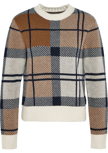 Brigitte Tartan Crew Neck Kazak MI11 Multi fiyatları