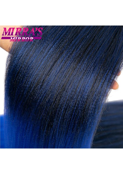 Ön Gerilmiş Örgü Saç Ombre Jumbo Örgüler Saç Uzantıları Yakı Düz Sentetik Örgü 1/3/6/8/10 Adet Toplu Mirra'nın Aynası (Yurt Dışından) fiyatları