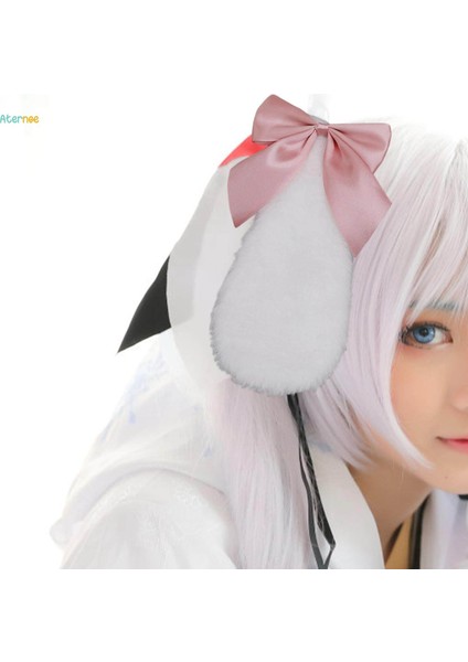 Çift Cosplay Tavşan Peluş Lop Kulaklar Saç Tokası Güzel Fotoğraf Sahne Için Pembe (Yurt Dışından) indirimleri