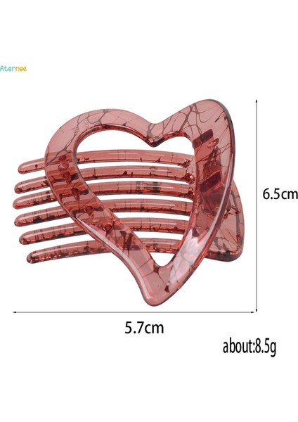 Iş Nişan Partisi Için Zarif Saç Klipleri Gündelik Headdress Modası Açık Kırmızı (Yurt Dışından) fırsatları