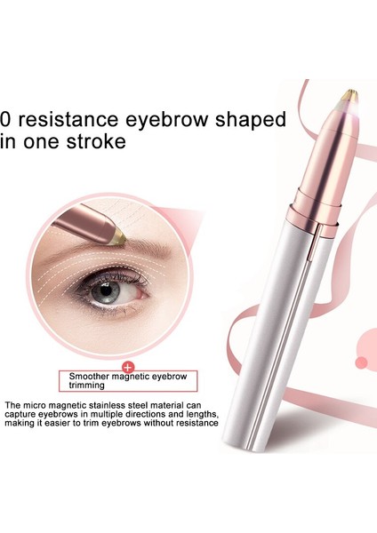 Kaş Bıçağı Giyotin Hassas Elektrikli Kaş Jilet Kadın Yüz Saç Çıkarıcı Tarak Ağrısız Burun Yüz Dudak Çene Boyun (Yurt Dışından) fiyatları