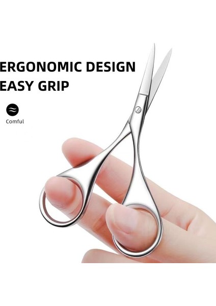 Kaş Makası ve Burun Saç Makası Premium Yüz Saç Makası Kadınlar ve Erkekler Için Keskin Tırnak Tırnak Eti Bakım Makası (Yurt Dışından) indirimleri