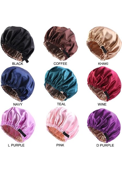 Yeni Stil Saten Saç Kap Uyku Için Gece Şapkası Görünmez Düz Ayarlama Taklit Ipek Moda Yuvarlak Saç Şekillendirici Aksesuarları (Yurt Dışından) fırsatları