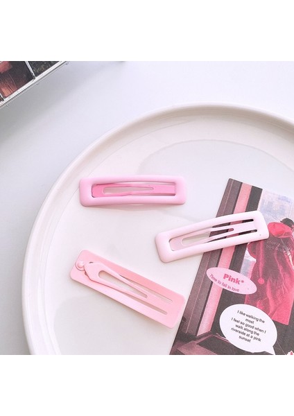 Adet Set Pembe Basit Kalp Yıldız Temel Saç Klipleri Kız Çocuklar Için Sevimli Kawaii Metal Firkete Tokalarım Moda Aksesuarları Hediye (Yurt Dışından) fırsatları