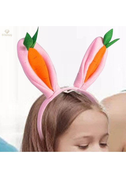 Karikatür Tavşan Kulaklar Kafa Bandı Paskalya Saç Çember Kadın Kızlar Headdress Havuç Tarzı A (Yurt Dışından) modelleri