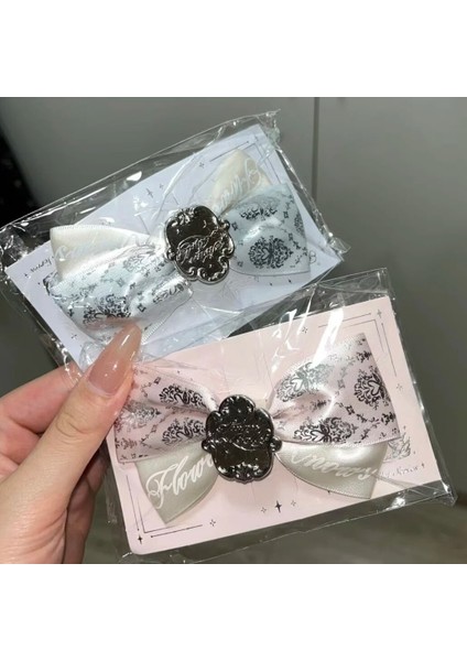 Çiçek Bilir Kuğu Bale Firkete Çift Renkli Firkete Prenses Tarzı Saç Süsleme Süt Tozu Süt Mavisi Sevimli ve Tatlı (Yurt Dışından)