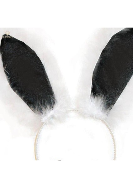 Parti Giydirme Için Kadın Kız Kostüm Seti Için Peluş Tavşan Kulakları Kafa Bandı (Yurt Dışından) fırsatları