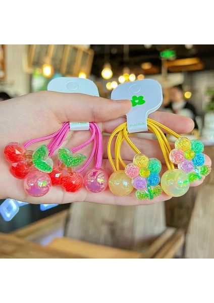 Adet Renkli El-Boyalı Graffiti Meyve Sevimli Kız Çocuklar Elastik Saç Bantları Saç Aksesuarları Çocuk Saç Bağları Bebek Şapkalar (Yurt Dışından) fiyatları