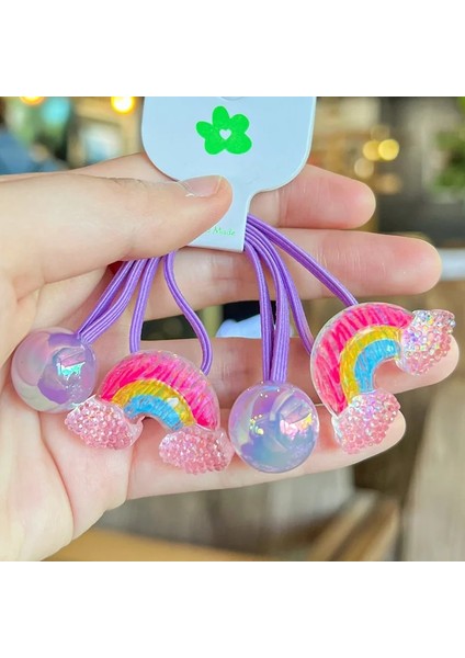 Adet Renkli El-Boyalı Graffiti Meyve Sevimli Kız Çocuklar Elastik Saç Bantları Saç Aksesuarları Çocuk Saç Bağları Bebek Şapkalar (Yurt Dışından) modelleri