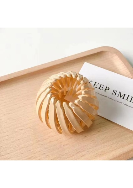 Saç Klipler Kadın At Kuyruğu Saç Halkaları Klipler Kuş Yuva Şekilli Saç Firkete Basit Sihirli Tembel Braider Aracı Kadın Saç Aksesuarları (Yurt Dışından) fiyatları