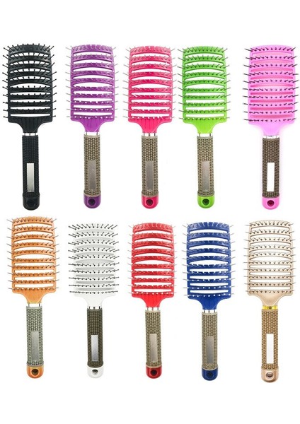 Profesyonel Kaburga Tarak Kuaförlük Tarak Kıvırcık Saç Kaburga Tarak Masaj Saç Fırçası Saç Derisi Saç Fırçası Tarak Saç Şampuanı Fırçalar (Yurt Dışından) modelleri