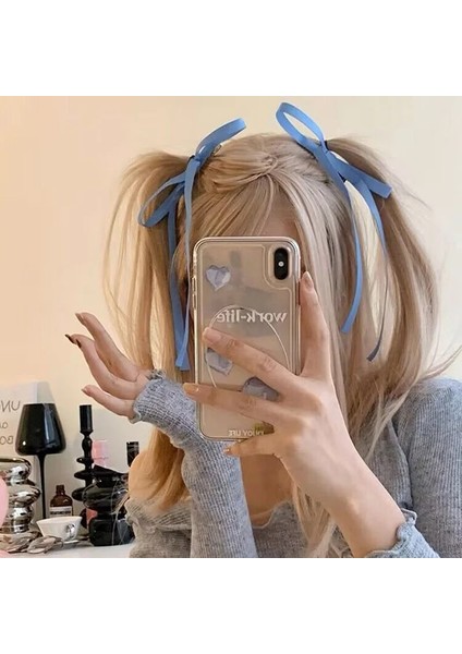 Adet Şeker Uzun Yay Tokalar Kadınlar Vintage Şerit Püskül Ilmek Saç Tokası Trend Tatlı Saç Örgü Tokalarım Şapkalar Aksesuarları (Yurt Dışından) fiyatları