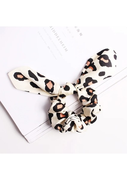 Moda Saç Scrunchies Takı At Kuyruğu Tutucu Kadın Saç Elastik Saç Bantları Kız Eşarp Papyon Saç Aksesuarları (Yurt Dışından) indirimleri