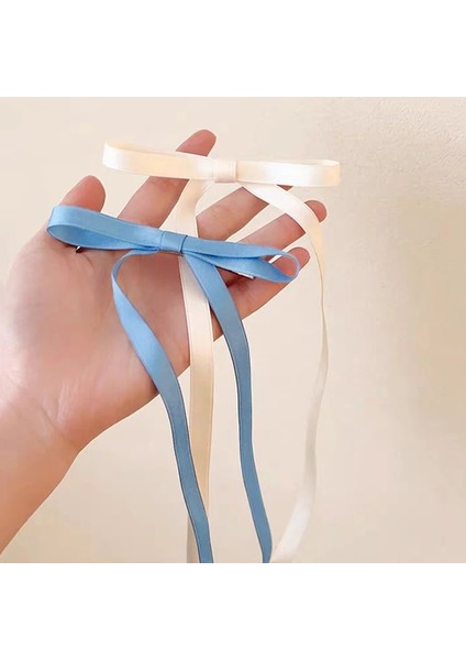 Adet Şeker Uzun Yay Tokalar Kadınlar Vintage Şerit Püskül Ilmek Saç Tokası Trend Tatlı Saç Örgü Tokalarım Şapkalar Aksesuarları (Yurt Dışından) indirimleri