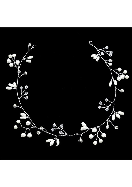 Lüks Düğün Gelin Taklidi Sahte Inci Kafa Bandı Tiara Saç Başlığı (Yurt Dışından) fiyatları