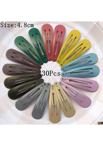 Sevimli Bebek Saç Klipleri Kızlar Için Çocuk Damlayan Tokalarım Tokalar Metal Şeker Renk Kore Kawaii Saç Aksesuarları Çocuklar (Yurt Dışından) fırsatları