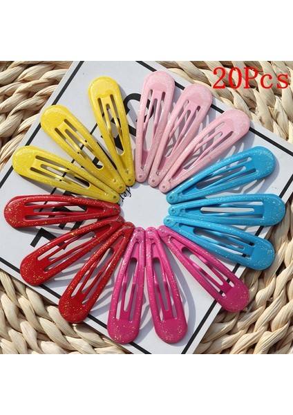 Sevimli Bebek Saç Klipleri Kızlar Için Çocuk Damlayan Tokalarım Tokalar Metal Şeker Renk Kore Kawaii Saç Aksesuarları Çocuklar (Yurt Dışından) indirimleri