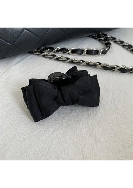 Siyah Yay Prenses Küçük Saç Pençe Kelepçe Kafa Tut Klip Kadın Kız Saç Yan Klip Alın Patlama Saç Tokası Şekillendirici Headdress Yeni (Yurt Dışından) fırsatları