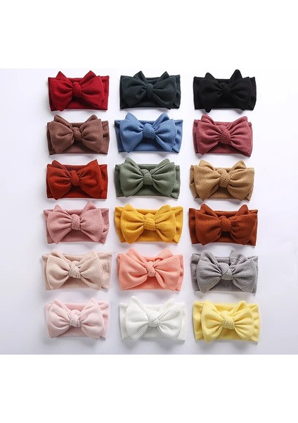 Mılancel Yeni Bebek Kelebek Kravat Kafa Bandı Kızlar Güzel Waffle Saç Aksesuarları Yürüyor Saç Bandı (Yurt Dışından) modelleri