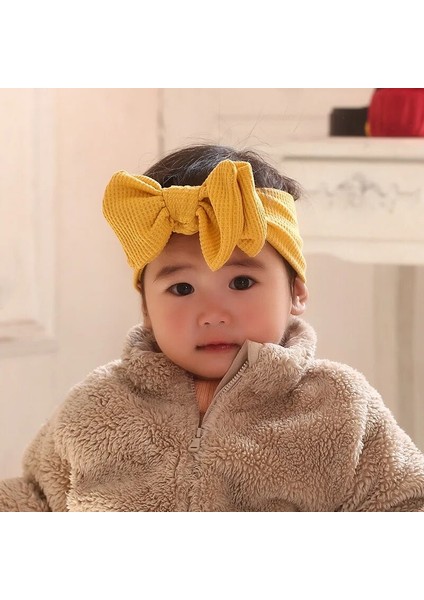 Mılancel Yeni Bebek Kelebek Kravat Kafa Bandı Kızlar Güzel Waffle Saç Aksesuarları Yürüyor Saç Bandı (Yurt Dışından) fırsatları