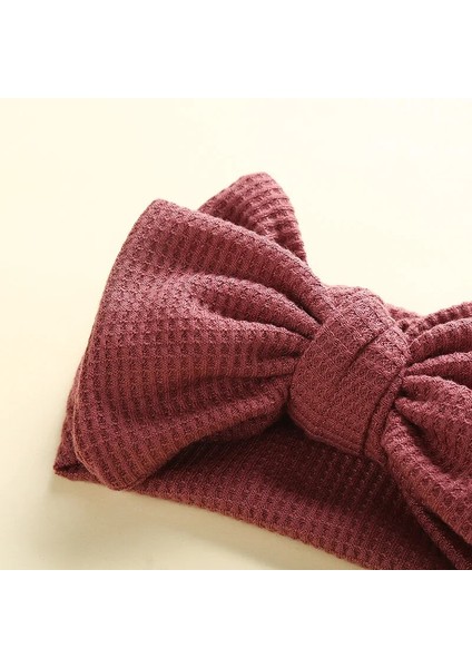 Mılancel Yeni Bebek Kelebek Kravat Kafa Bandı Kızlar Güzel Waffle Saç Aksesuarları Yürüyor Saç Bandı (Yurt Dışından) indirimleri