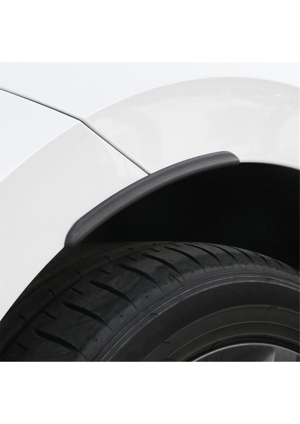 Araba Ön Ve Arka Tekerlek Trim Çıkartmaları Tekerlek Kaş Dudak Koruyucu Çıkartmaları Volkswagen Golf 8 Mk8 2020-2022 (Yurt Dışından)