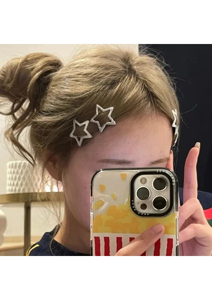 1/10 Adet Gümüş Yıldız Bb Saç Tokaları Kadın Grils Sevimli Metal Yıldız Saç Klipleri Yan Tokalarım Saç Kavrama Y2K Saç Aksesuarları Şapkalar (Yurt Dışından) fiyatları