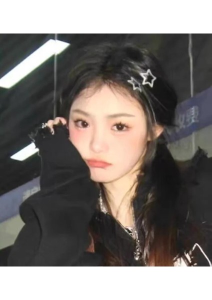 1/10 Adet Gümüş Yıldız Bb Saç Tokaları Kadın Grils Sevimli Metal Yıldız Saç Klipleri Yan Tokalarım Saç Kavrama Y2K Saç Aksesuarları Şapkalar (Yurt Dışından) modelleri