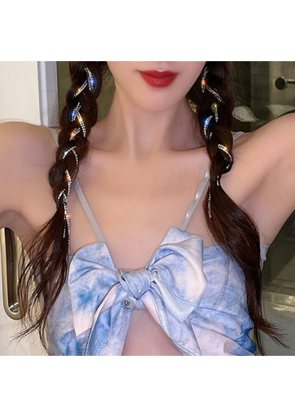 Kadınlar Için Tam Taklidi Uzun Püskül Kristal Saç Tokası Düğün Parti Saç Klipleri (Yurt Dışından) fiyatları