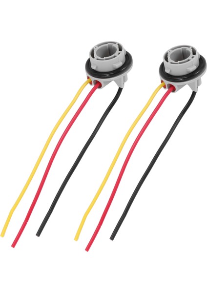 2 Adet 1157 Bay15D Lamba Tutucu Ampuller P21/5W Adaptör Tabanı Soketli Konnektör Plastik Araba Aksesuarları Fren Lambası (Yurt Dışından) fiyatları