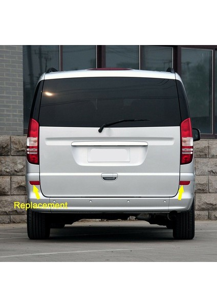 Mercedes-Benz Vito Viano W639 6398260140 6398260540 Için Arka Tampon Reflektör Işık Sağ (Yurt Dışından)