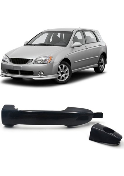 4 Adet Ön Arka Sol Sağ Dış Kapı Kolu Kia Spectra Spectra5 Cerato 04-09 82650-2F000 83650-2F000 (Yurt Dışından)