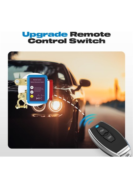 12V 240A Uzaktan Akü Bağlantı Kesme Anahtarı Anti Marine Rv Atv Tekne Hırsızlığı Otomatik Kesme Kapatma Anahtarı Otomatik Kamyon Için (Yurt Dışından)
