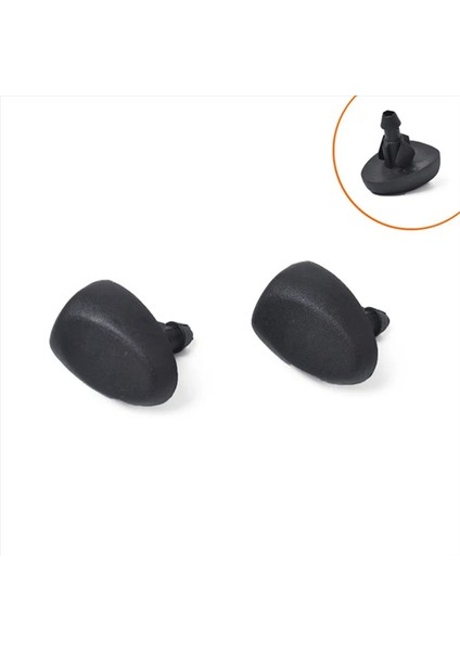 6438V8 Otomatik Kaput Yağmurlama Silecek Yıkama Jet Nozulu Citroen C1 C2 C3 Peugeot 207 306 307 5 Çift (Yurt Dışından) indirimleri