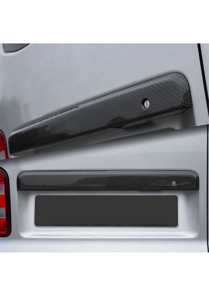 Karbon Fiber Araba Bagaj Kapağı Arka Kolu Ayar Kapağı Vw T5 T5.1 T6 T6.1 Transporter Caravelle 2010-2019 (Yurt Dışından)