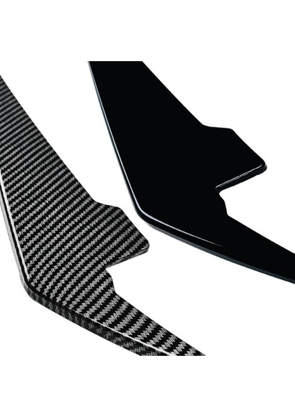Araba Karbon Fiber Ön Tampon Yan Kanalları Splitter Spoiler Sis Lambası Hava Firar Trim Için Bmw G20 G21 Lcı M Spor 2023 + (Yurt Dışından)