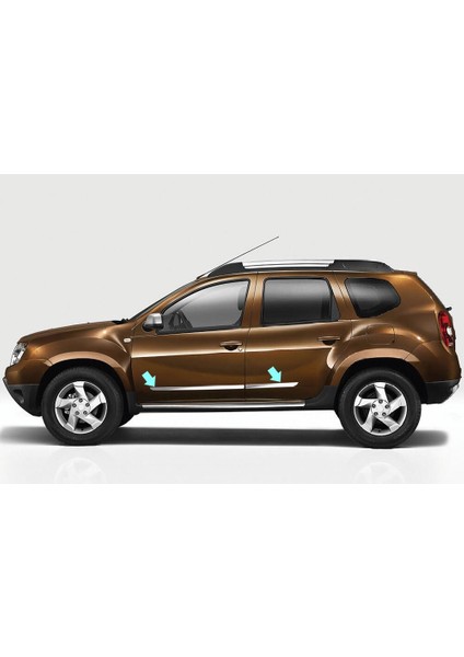 Yan Kapı Çıtası Krom 4 Parça Duster Suv 2010-2017 Arası Modeller Için fiyatları