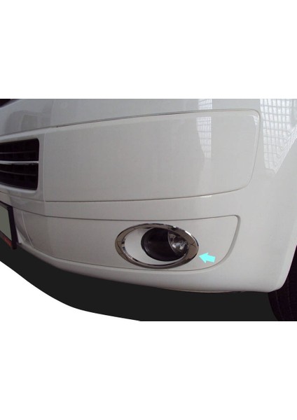 Sis Far Çerçevesi Krom 2 Parça T5 Transporter Van 2010-2014 Arası Modeller Için