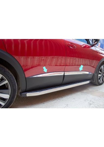 Yan Kapı Çıtası Krom 4 Parça 3008 Suv 2016 ve Sonrası Modeller Için fiyatları
