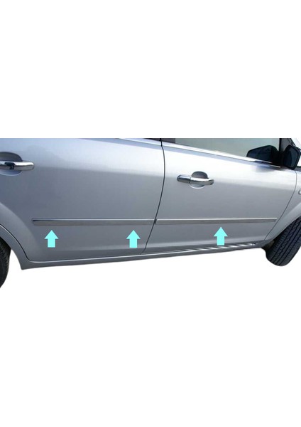 Yan Kapı Çıtası Krom 4 Parça Focus-2 SD 2005-2008 Arası Modeller İçin fiyatları