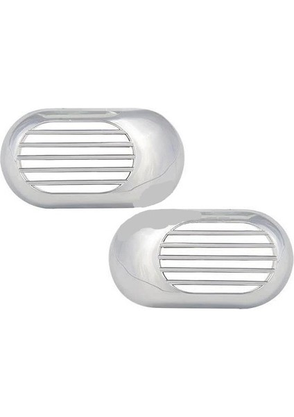 Universal Yan Sinyal Çerçevesi Abs Krom 2 Parça