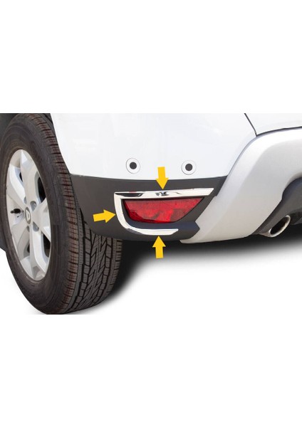 Reflektör Çerçevesi Krom 2 Parça Duster SUV 2018 Ve Sonrası Modeller İçin fiyatları