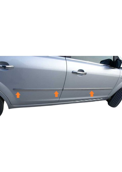 Yan Kapı Çıtası Krom 4 Parça C Max Mpv 2003-2010 Arası Modeller Için fiyatları