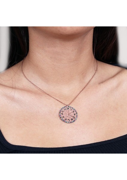 Saat Gümüş Kolye SB413 indirimleri